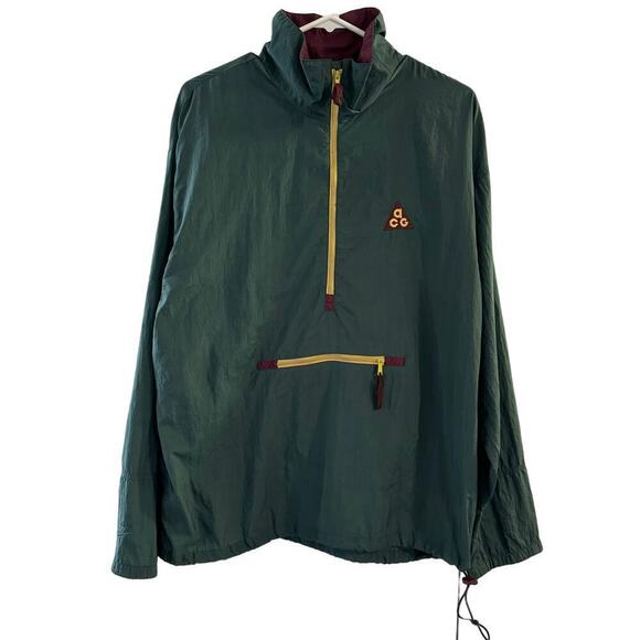 Vintage 90s Nike ACG Embroidered Mens Windbreaker Jacket Gorpcore Medium - Picture 1 of 9
